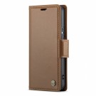 CaseMe Lommebok deksel for Samsung Galaxy S25 5G brun thumbnail