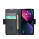 CaseMe Lommebok deksel for iPhone 13 Mini svart thumbnail