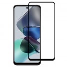 Herdet glass skjermbeskytter Motorola Moto G23 svart kant thumbnail
