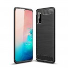 Tech-Flex TPU Deksel Carbon for Galaxy S20 svart thumbnail