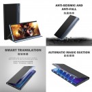 Lux Flip deksel med Side vindu for Samsung Galaxy S20 5G svart thumbnail