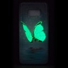 Fashion TPU Deksel Samsung Galaxy S8 - blue Butterfly thumbnail