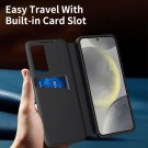 Smart Clear View Flip deksel Samsung Galaxy S23 Ultra 5G - Svart thumbnail