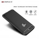 Tech-Flex TPU Deksel Carbon for OnePlus 5T svart thumbnail