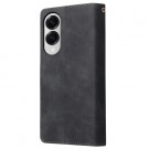 Lommebok deksel Multifunksjonell Samsung Galaxy S25 Edge 5G svart thumbnail