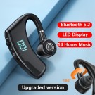 Bluetooth Headset med LED-display - Svart thumbnail