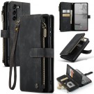 CaseMe multifunksjonell Lommebok deksel Samsung Galaxy S23 5G svart thumbnail