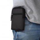 Denim sport bag med 3 lommer for mobil svart thumbnail