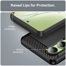 Tech-Flex TPU Deksel karbonfiber OnePlus Nord CE4 Lite 5G svart thumbnail