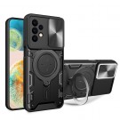 Tech-Flex TPU + PC Deksel med Ring Grep Samsung Galaxy A23 5G svart thumbnail