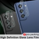 IMAK 2-pack Herdet Glass Linsebeskyttelse Samsung Galaxy S21 FE 5G thumbnail
