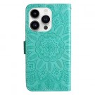 Lommebok deksel for iPhone 15 Pro Max Sunflower grønn thumbnail