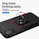 Hybrid TPU + PC Deksel med Ring Grep iPhone X/XS svart thumbnail