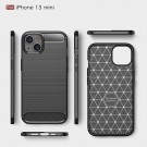 Tech-Flex TPU Deksel Carbon iPhone 13 Mini svart thumbnail