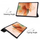 Deksel Tri-Fold Smart til Galaxy Tab S7 FE svart thumbnail