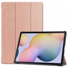 Deksel Tri-Fold Smart til Galaxy Tab S7+ plus/S8+ plus/S7 FE rosegull thumbnail