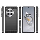 Tech-Flex TPU Deksel Carbon for OnePlus 12 5G svart thumbnail