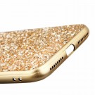 Fashion TPU Deksel Glitter Powder iPhone 7/8/SE (2020/2022) - Gull thumbnail