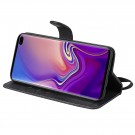 Lommebok deksel 2-i-1 Samsung Galaxy S10 Plus svart thumbnail