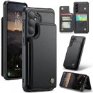 CaseMe Deksel med kortlomme Samsung Galaxy S25+ Plus 5G svart thumbnail