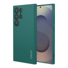 ENKAY Liquid Silikon deksel Samsung Galaxy S26 Ultra 5G - Mørk grønn thumbnail