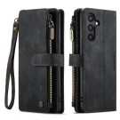 CaseMe multifunksjonell Lommebok deksel Samsung Galaxy S25 5G svart thumbnail