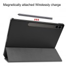 Deksel Tri-Fold Smart til Samsung Galaxy Tab S10+ Plus / S9 FE+ plus svart thumbnail