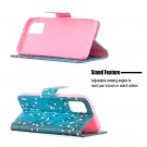 Lommebok deksel for Samsung Galaxy A02s/A03s - Rosa blomster thumbnail