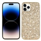 Fashion TPU Deksel Glitter Powder iPhone 14 Pro - Gull thumbnail