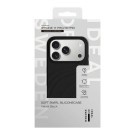 iDeal Of Sweden Swirl Silikon Deksel iPhone 18 Pro / iPhone 17 Pro MagSafe - Velvet Black thumbnail