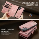 CaseMe 2-i-1 Lommebok deksel iPhone 17 rosa thumbnail