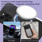 Tech-Flex silikon Deksel for iPhone 12 Pro Max MagSafe svart thumbnail