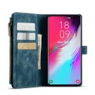 CaseMe multifunksjonell Lommebok deksel Samsung Galaxy S10 Plus blå thumbnail