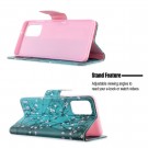 Lommebok deksel for Samsung Galaxy S20+ plus - Rosa blomster thumbnail