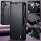 CaseMe Lommebok deksel for iPhone 17 Pro svart thumbnail