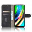 Lommebok deksel for Motorola Moto G9 Plus svart thumbnail