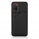 Tech-Flex TPU Deksel med PU-lær med kortlomme Galaxy A03s svart thumbnail