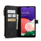 CaseMe multifunksjonell Lommebok deksel Samsung Galaxy A22 5G svart thumbnail