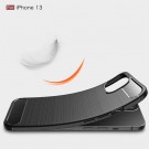 Tech-Flex TPU Deksel Carbon iPhone 13 svart thumbnail