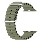 xDfind Ocean Silikon klokkereim Apple Watch 42/41/40/38mm - Mørk grønn thumbnail