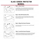Lux Herdet Glass skjermbeskytter heldekkende Redmi Note 8 svart kant thumbnail