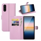 Lommebok deksel for Sony Xperia 10 III lys rosa thumbnail