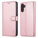 Azns Lommebok deksel for Samsung Galaxy A14 5G/4G Roségull thumbnail