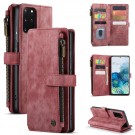 CaseMe multifunksjonell Lommebok deksel Samsung Galaxy S20+ plus rød thumbnail
