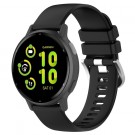 Silikon Sportsreim For Garmin vivoactive 5 / Active 5 20mm svart thumbnail