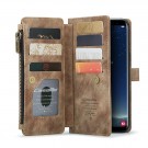 CaseMe retro multifunksjonell Lommebok deksel Samsung Galaxy S8 Plus brun thumbnail