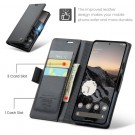 CaseMe Lommebok deksel for Google Pixel 9a 5G svart thumbnail