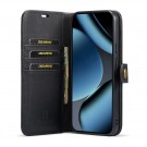 DG.Ming 2-i-1 Lommebok-deksel I Lær Google Pixel 11 5G svart thumbnail