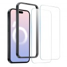 NORTHJO 2-pack Herdet Glass Skjermbeskytter iPhone 16 thumbnail