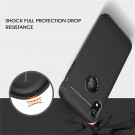 Tech-Flex TPU Deksel Carbon iPhone XR svart thumbnail